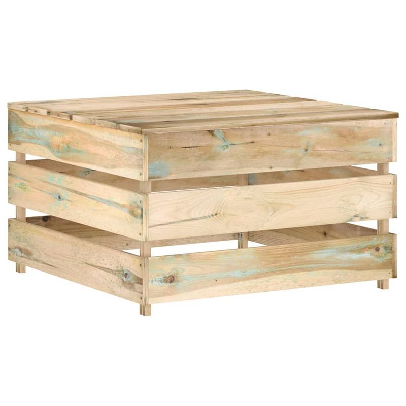 Foto van Vidaxl tuintafel pallet geïmpregneerd grenenhout