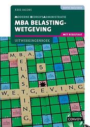 Foto van Mba belastingwetgeving met resultaat uitwerkingenboek 2022-2023 - c.j.m. jacobs - paperback (9789463173261)