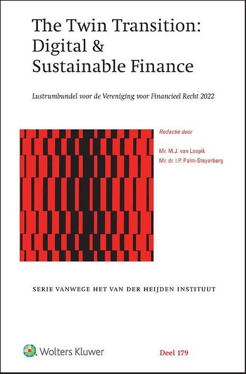 Foto van The twin transition: digital & sustainable finance - paperback (9789013170344)