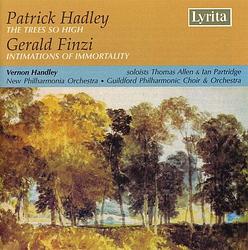 Foto van Hadley: the trees so high, finzi: i - cd (5020926023827)