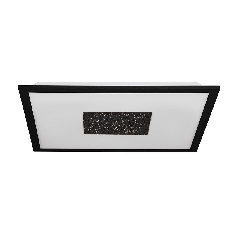 Foto van Eglo marmorata plafondlamp - led - 44,5 cm - zwart/wit
