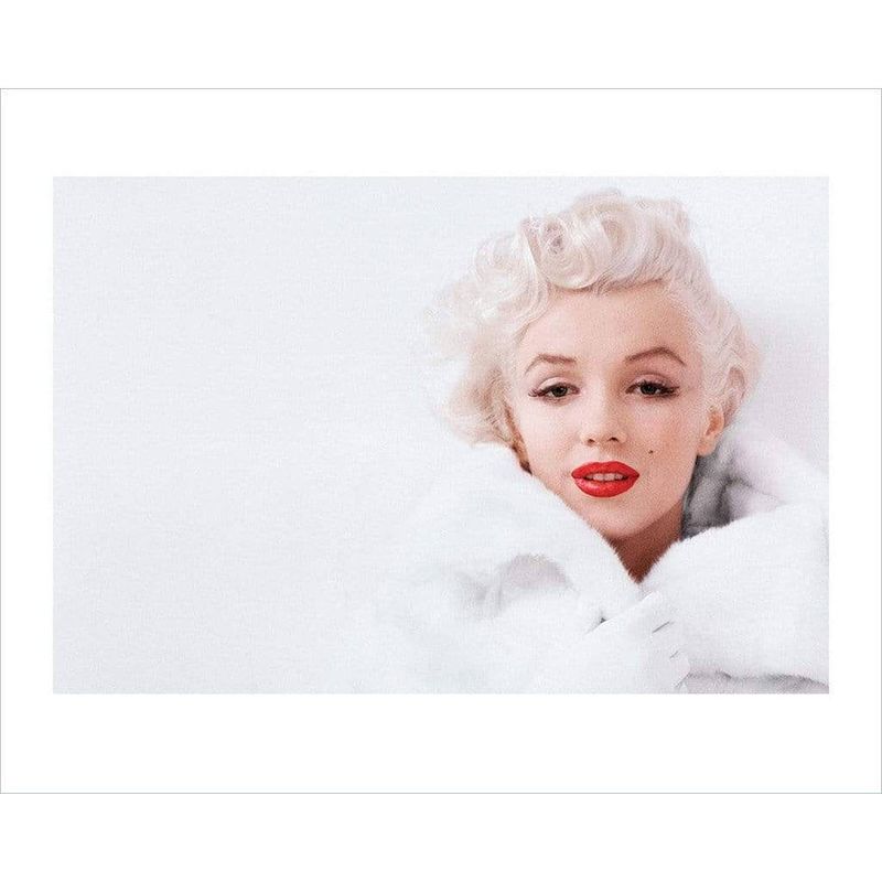 Foto van Pyramid marilyn monroe white kunstdruk 50x40cm