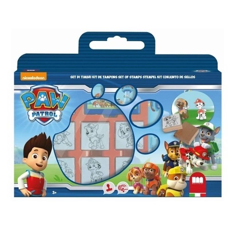 Foto van Multiprint kleurset paw patrol 12-delig