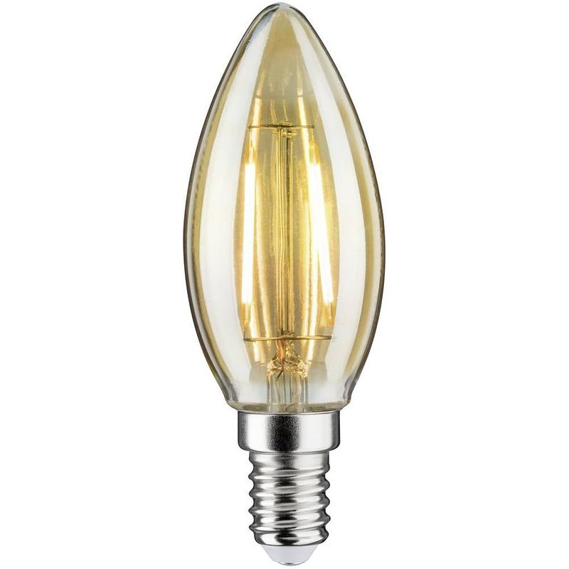 Foto van Paulmann 28704 led-lamp energielabel f (a - g) e14 kaars 2.6 w (ø x h) 35 mm x 98 mm 1 stuk(s)