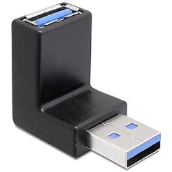 Foto van Delock usb 3.2 gen 1 (usb 3.0) adapter [1x usb 3.2 gen 1 stekker a (usb 3.0) - 1x usb 3.2 gen 1 bus a (usb 3.0)] delock