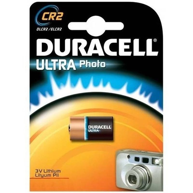 Foto van 4x duracell batterij ultra photo cr2 3 volt - batterijen