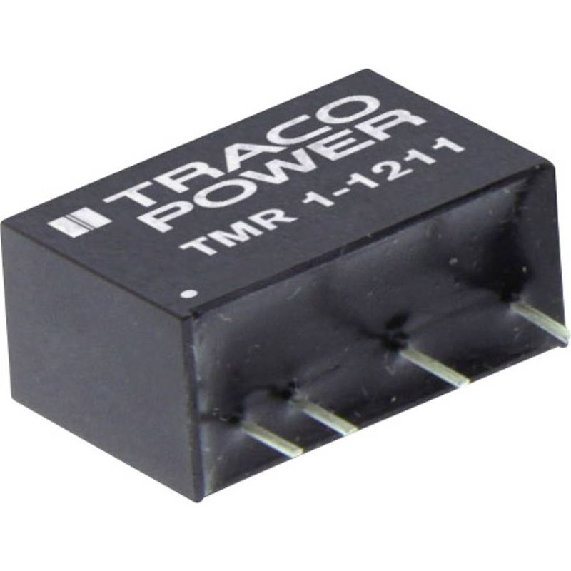 Foto van Tracopower tmr 1-0512 dc/dc-converter, print 5 v/dc 12 v/dc 83 ma 1 w aantal uitgangen: 1 x inhoud 10 stuk(s)