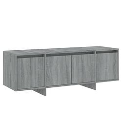 Foto van Vidaxl tv-meubel 120x30x40,5 cm spaanplaat grijs sonoma eikenkleurig