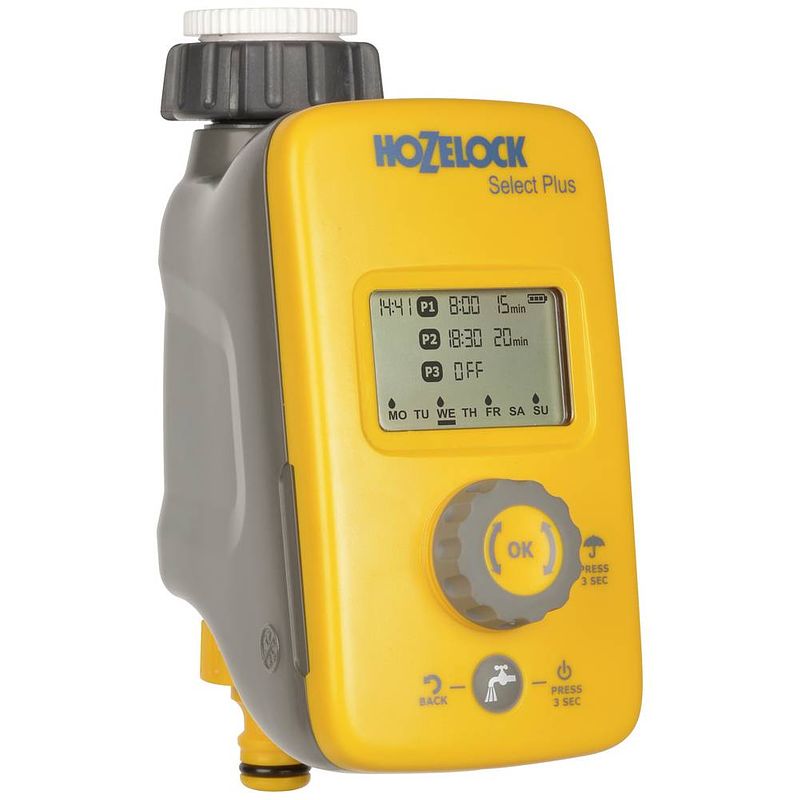 Foto van Hozelock select plus controller 2224 0000 besproeiingsbesturing werkt op batterijen