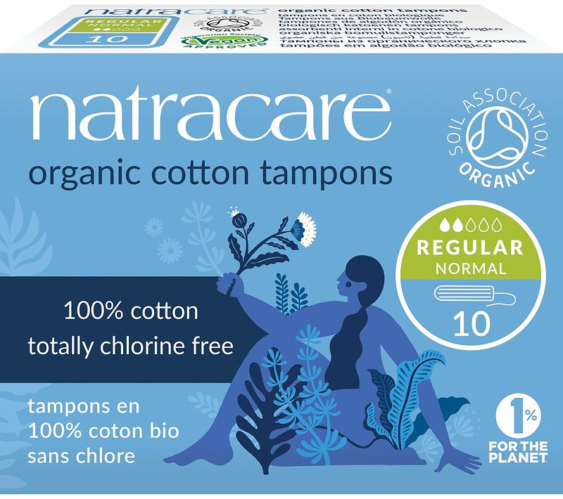 Foto van Natracare cotton tampons regular