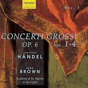 Foto van Händel: concerti grossi op. 6 nos. 1-4 - cd (4010276005933)