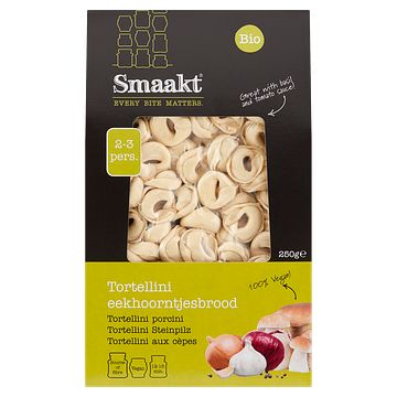 Foto van Smaakt bio tortellini eekhoorntjesbrood 250g bij jumbo