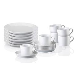 Foto van Arzberg tric 18-delige koffieset - wit