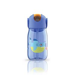 Foto van Zoku drinkbeker kids flip met rietje 415 ml