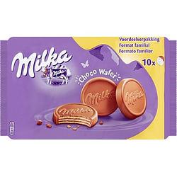 Foto van Milka choco wafer chocolade koekjes voordeelverpakking bij jumbo