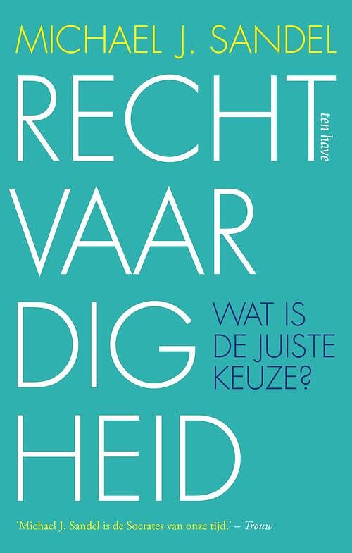 Foto van Rechtvaardigheid - michael j. sandel - ebook (9789025901837)