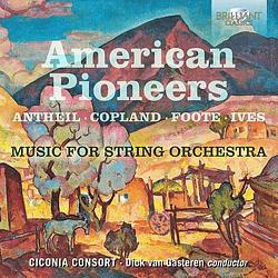 Foto van American pioneers - music for string orchestra - cd (5028421960869)