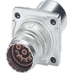 Foto van M17 compact connector wanddoorvoeren 1618802 st-08s1n8ack03s zilver phoenix contact inhoud: 1 stuk(s)