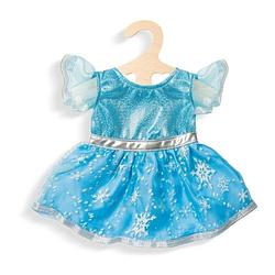 Foto van Heless poppenkleding jurk ijsprinses blauw 35-45 cm