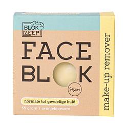Foto van Blokzeep face blok makeup remover bar