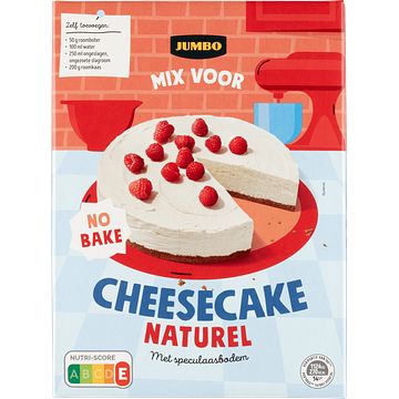 Foto van Jumbo mix voor no bake cheesecake naturel 365g