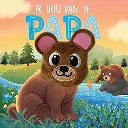 Foto van Ik hou van je, papa - vingerpopboek - hannah campling - kartonboekje;kartonboekje (9789036644693)