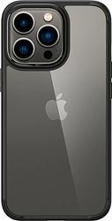 Foto van Spigen ultra hybrid apple iphone 13 pro back cover transparant/zwart