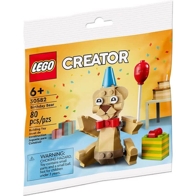 Foto van Lego 30582 birthday bear (polybag)
