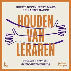 Foto van Houden van leraren - greet decin, bert maes, sanne baeck - ebook