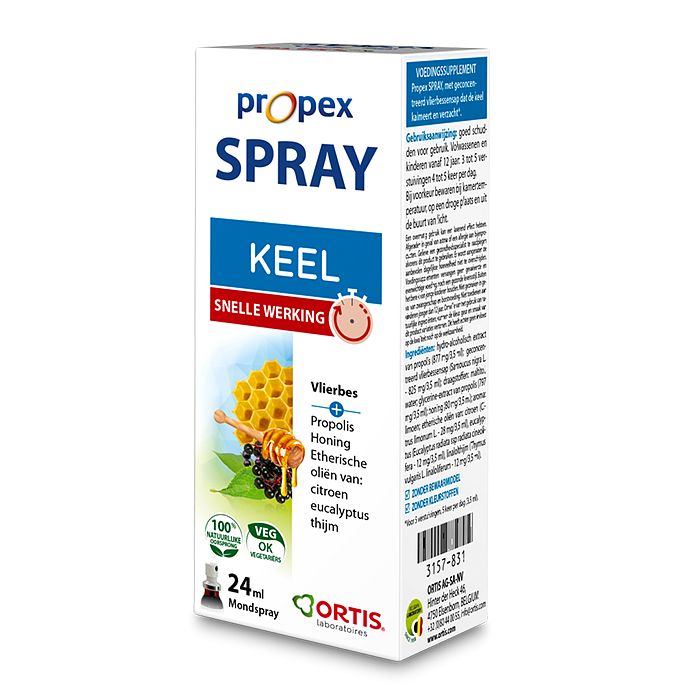 Foto van Ortis propex keel spray