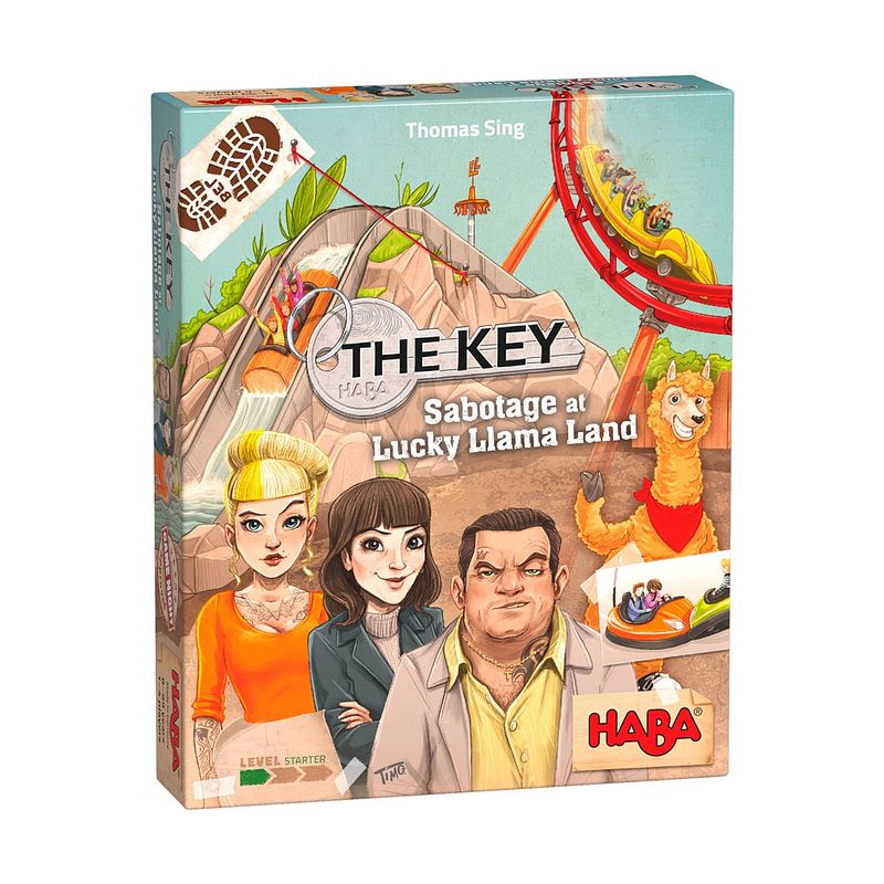 Foto van Haba gezelschapsspel the key: sabotage in lucky lama land (nl)