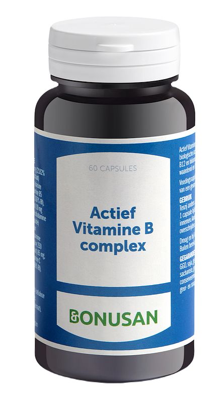 Foto van Bonusan actief vitamine b complex capsules