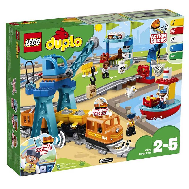 Foto van Lego duplo goederentrein 10875