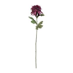 Foto van Kunstbloem chrysant groot - paars - 73 cm