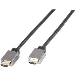 Foto van Vivanco hdmi aansluitkabel hdmi-a stekker, hdmi-a stekker 1.00 m zwart 47171 hdmi-kabel