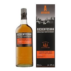 Foto van Auchentoshan american oak 70cl whisky + giftbox