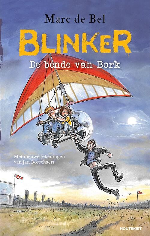 Foto van Blinker en de bende van bork - marc de bel - paperback (9789052404424)