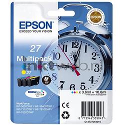 Foto van Epson 27 multipack kleur cartridge