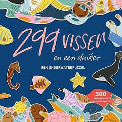 Foto van 299 vissen en één duiker - paperback (9789492938732)