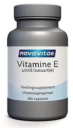 Foto van Nova vitae vitamine e 400iu capsules 180st