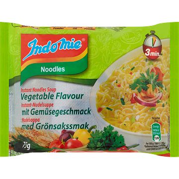 Foto van Indomie instant noodles soup vegetable flavour 75g bij jumbo