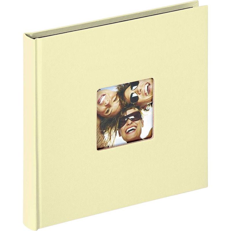 Foto van Walther+ design fa-199-h fotoalbum (b x h) 18 cm x 18 cm crème 30 bladzijden