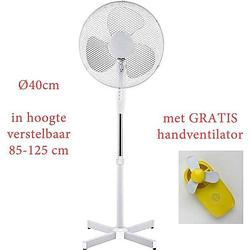 Foto van Astro¬æ ventilator staand - fan - ventilatoren - luchtkoeler wit vò 40cm