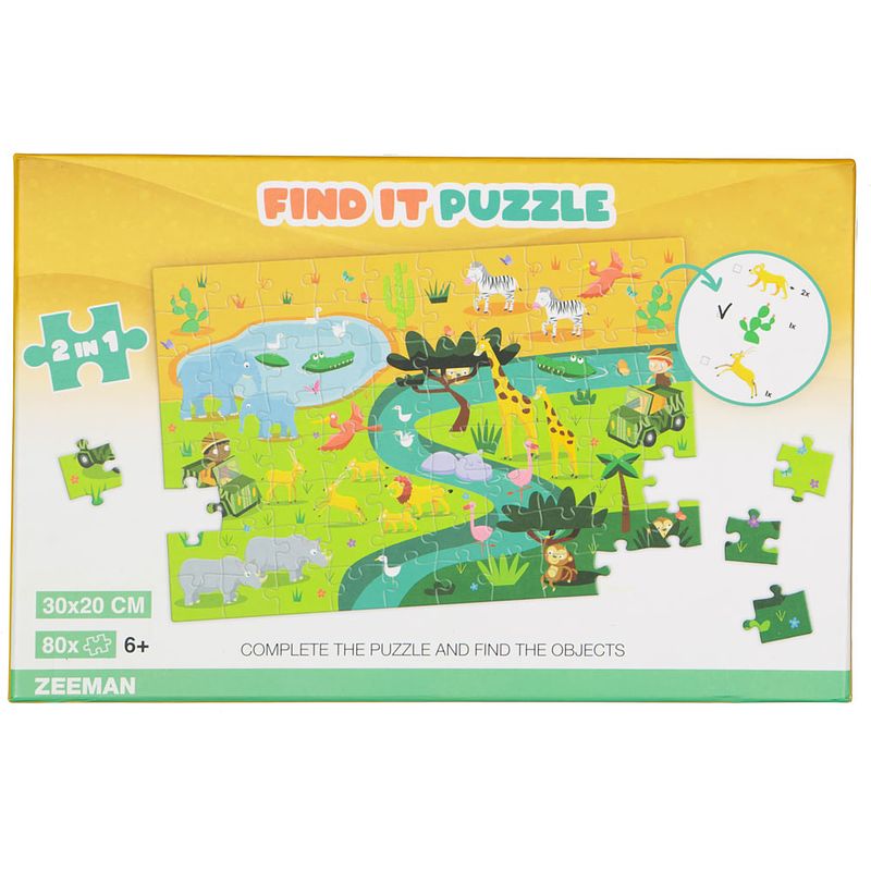 Foto van Puzzel 2 in 1