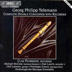 Foto van Telemann: complete double concertos with recorder - cd (7318590006177)