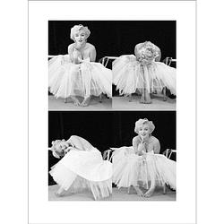 Foto van Pyramid marilyn monroe ballerina sequence kunstdruk 60x80cm