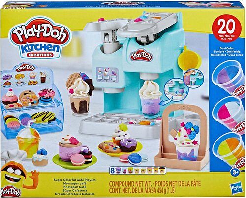 Foto van Play-doh - super kleurrijk cafã© - speelgoed (5010994129460)