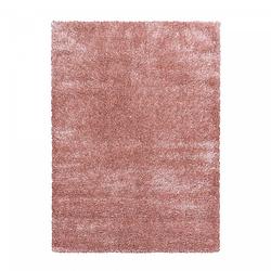 Foto van La alegre hoogpolig vloerkleed - shine shaggy kleur: roze, 60 x 110 cm