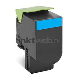 Foto van 70c2hc0 lexmark 702hc cs toner cyan hc