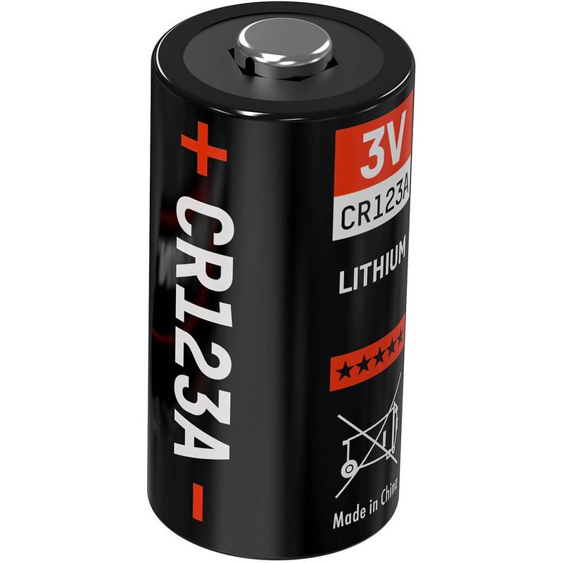 Foto van Ansmann cr123 cr123a fotobatterij lithium 1375 mah 3 v 1 stuk(s)